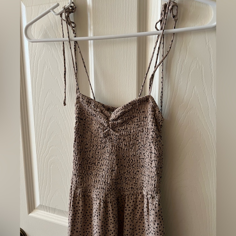 Abercrombie Smocked Midi Dress - Picture 2 of 6